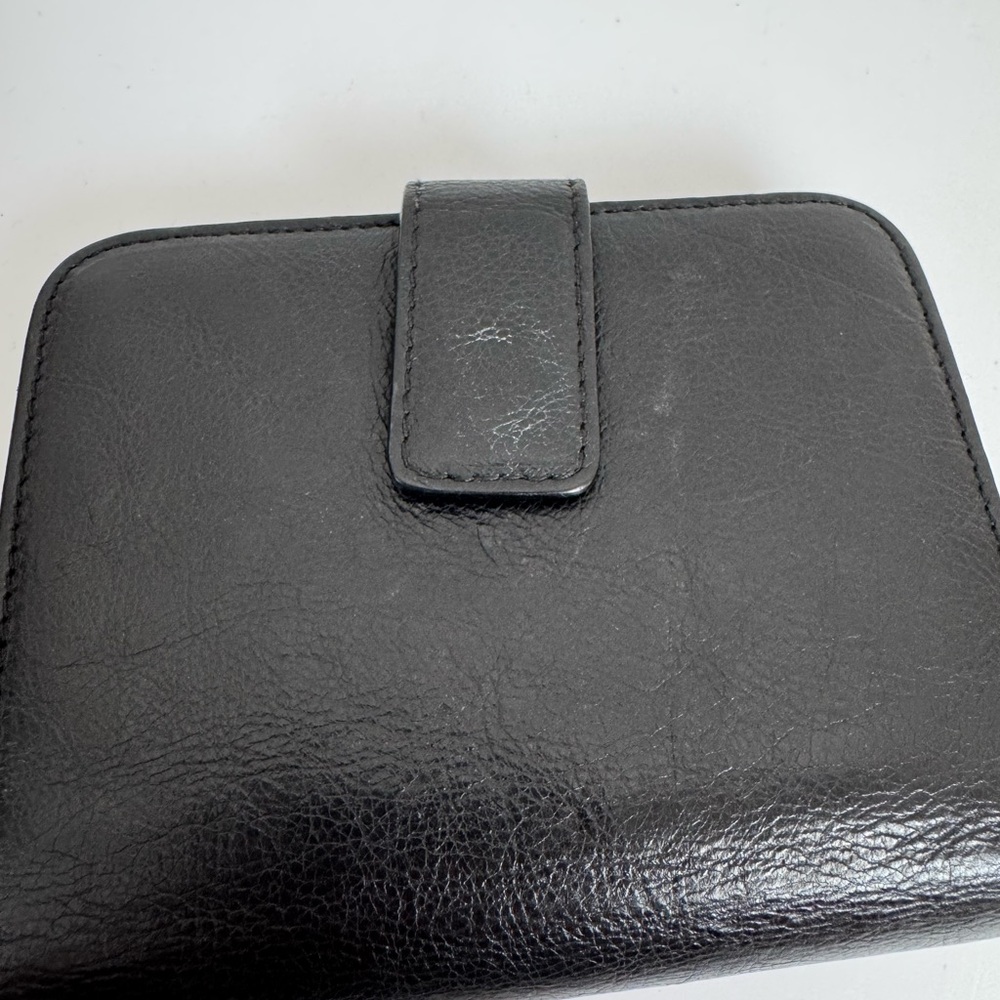 Dior Black Leather bifold wallet- pls read description - Picture 8 of 9